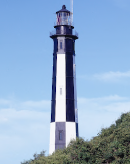 A lighthouse photo by Carol M. Highsmith (Library of Congress)